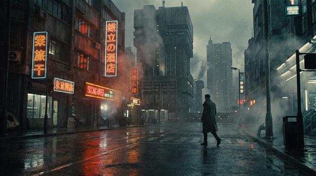 妻社原创短片-城市霓虹夜景视频